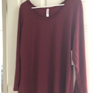 Lularoe 2xl Lynnae. Burgundy.